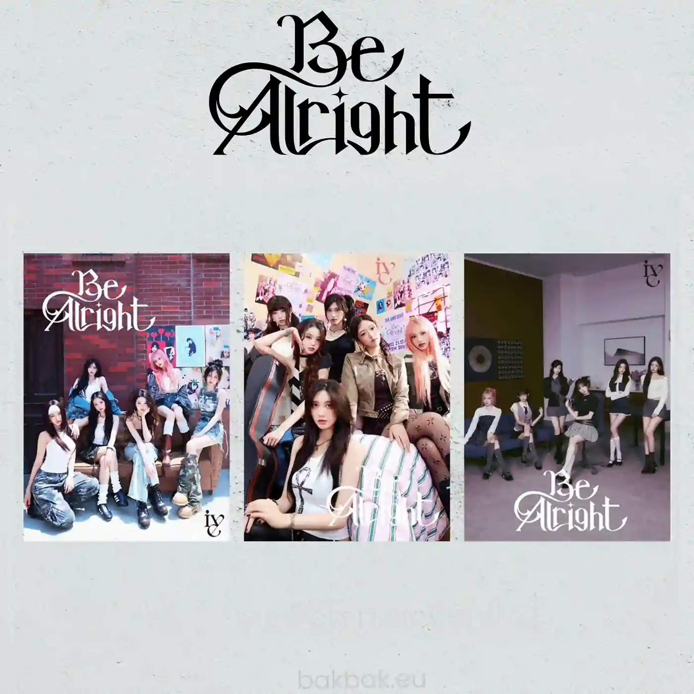 IVE – Be Alright (Limited Edition) [Japan 3rd EP Album] + POB