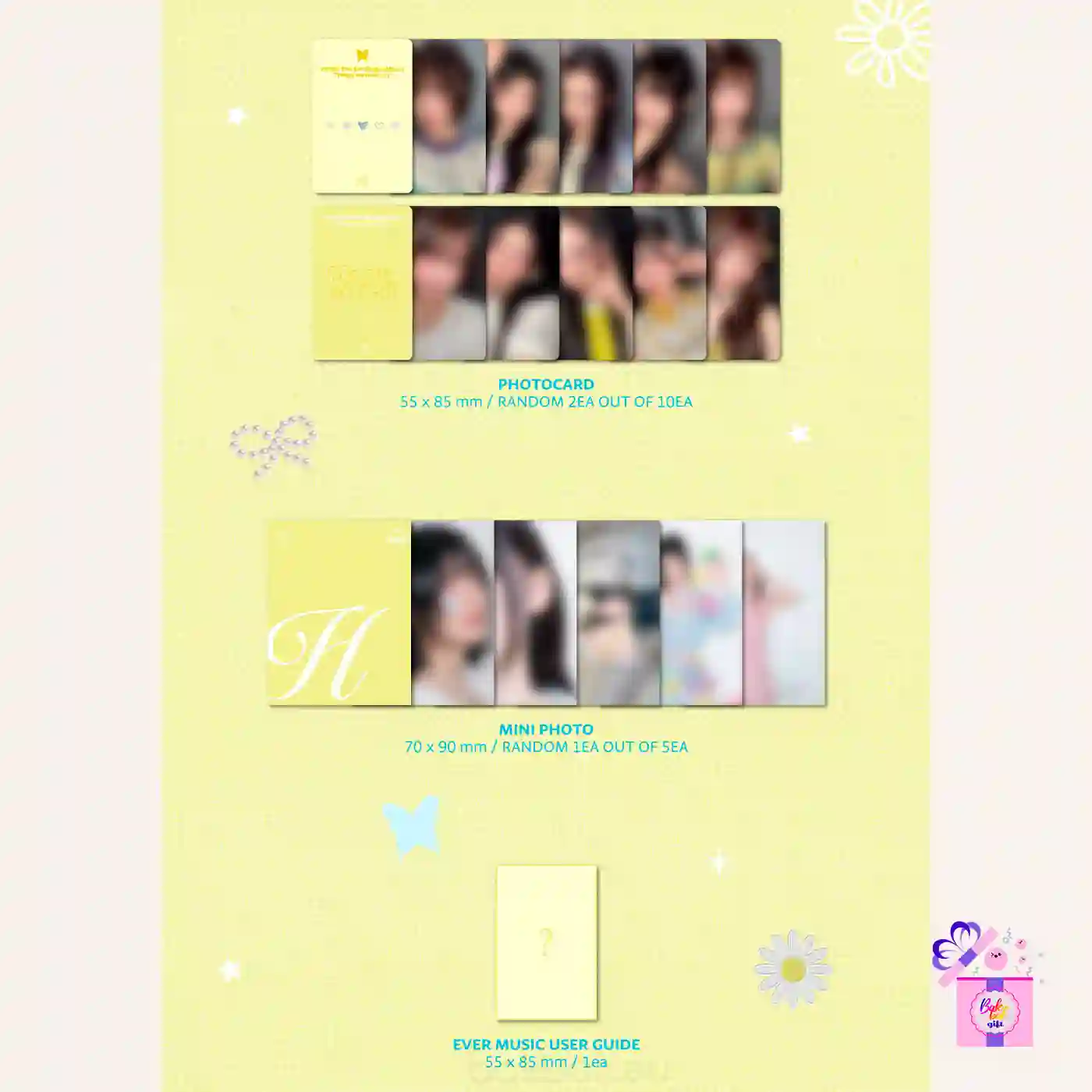 HITGS – Things We Love : H (EVER MUSIC Album Ver.) [1st Single Album] – Bak  Bak K-Pop Store