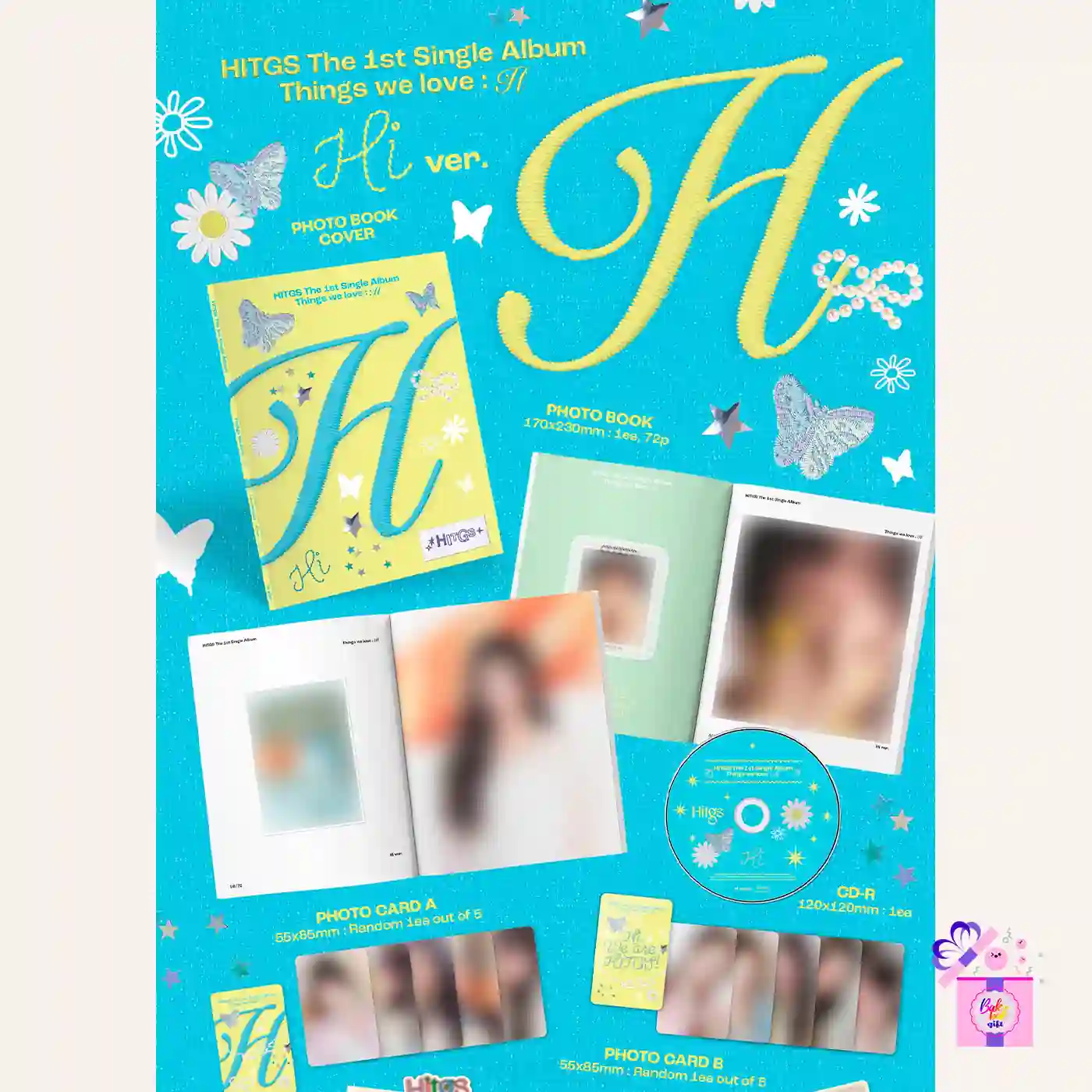 HITGS Things We Love : H　サイン入りデビューシングル HITGS Things We Love : H サイン入りデビューシングル HITGS Things