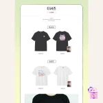 KEY (SHINee) - T-Shirt (Key x Hello Kitty Pop-Up Store Limited Official MD) - Image 3