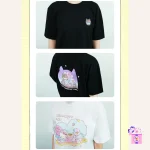 KEY (SHINee) - T-Shirt (Key x Hello Kitty Pop-Up Store Limited Official MD) - Image 4