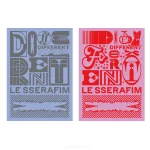 LE SSERAFIM - Different (Limited Edition) [Japan 4th Single Album] + POB