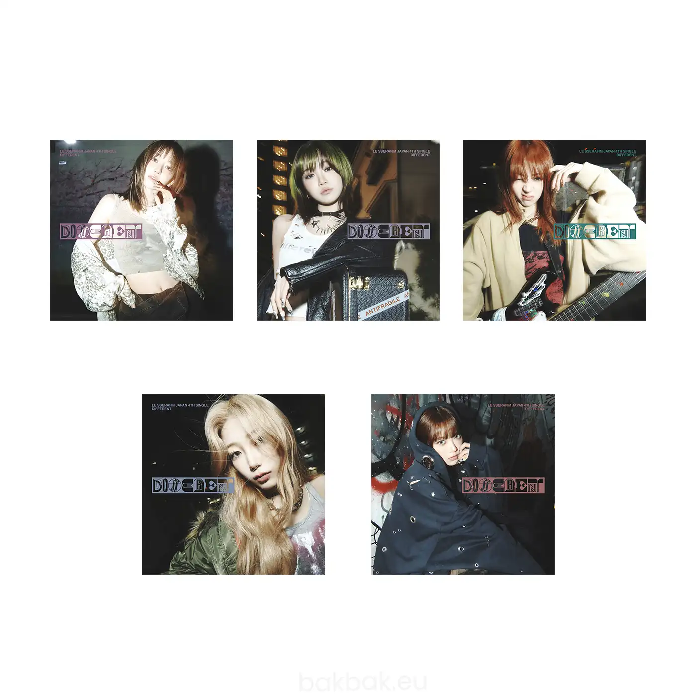 LE SSERAFIM – Different (Limited Member Edition) [Japan 4th Single