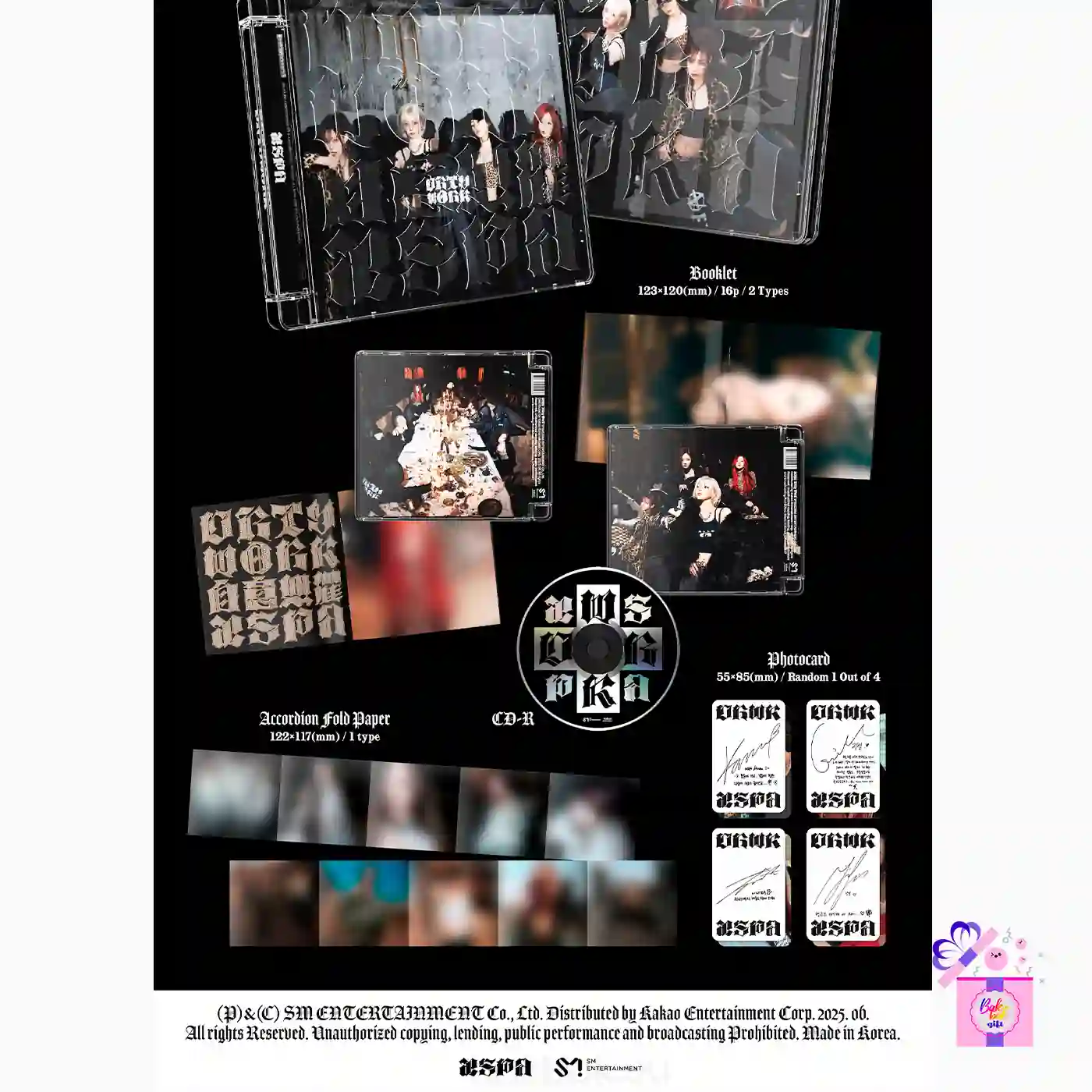 aespa – Dirty Work (Dirty Code Ver.) [1st Single Album] – Bak Bak