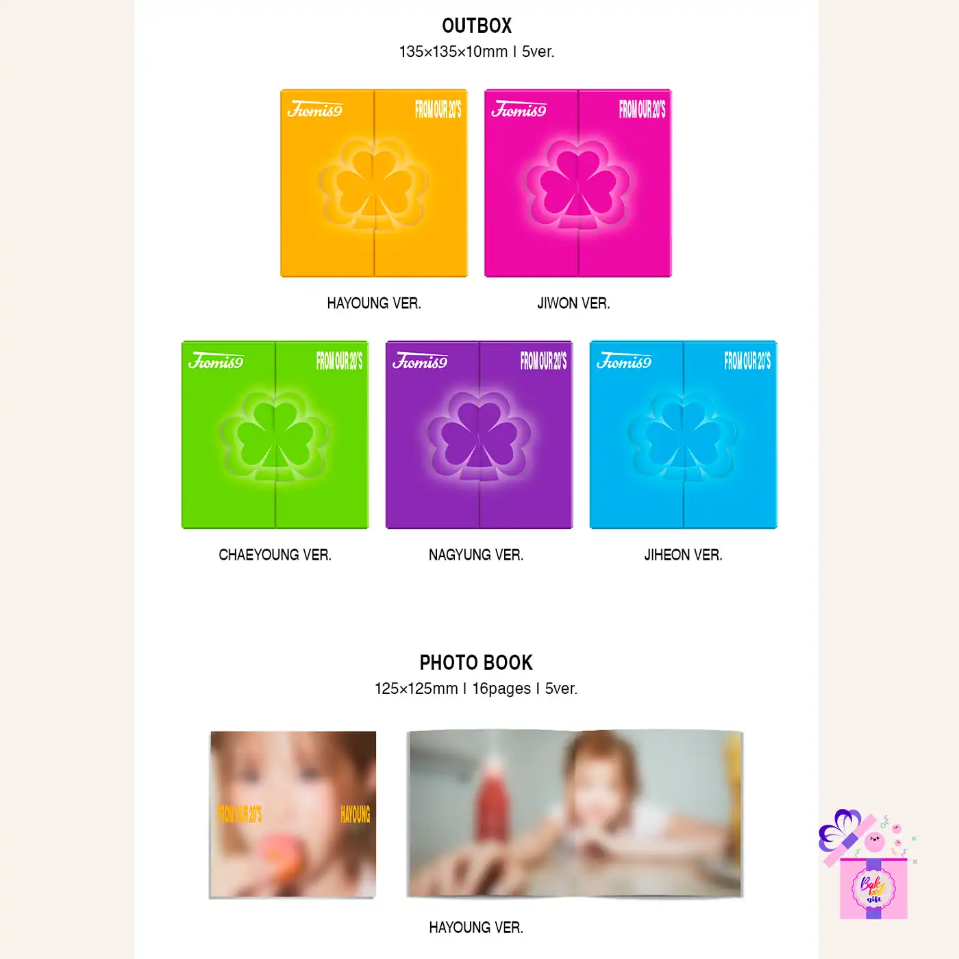 fromis_9 – From Our 20's (Member Digipack Ver.) [6th Mini Album