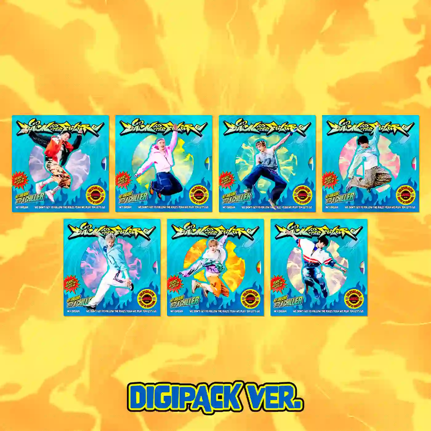 NCT DREAM – Go Back To The Future (Member Digipack Ver.) – Bak Bak