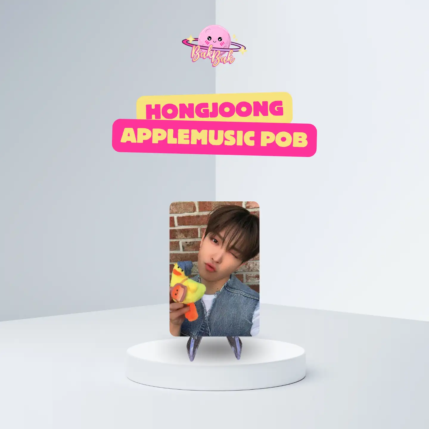 ATEEZ – Limited Photocard (Golden Hour : Part.3 AppleMusic POB