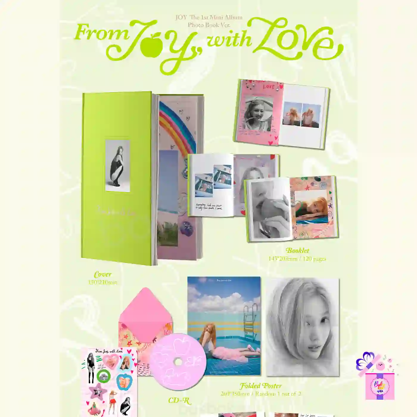 JOY (Red Velvet) – From JOY, with Love (Photobook Ver.) [1st Mini