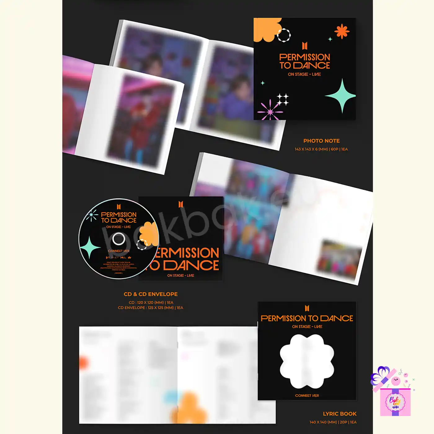 BTS – PERMISSION TO DANCE ON STAGE (Live) + Weverse Gifts* – Bak