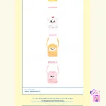 IVE - Cross Bag (LIMITED Welcome To MINIVE School Official MD) - Image 4