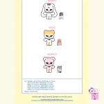 IVE - Fluffy Plush 30cm (Welcome To MINIVE School Official MD) - Image 4