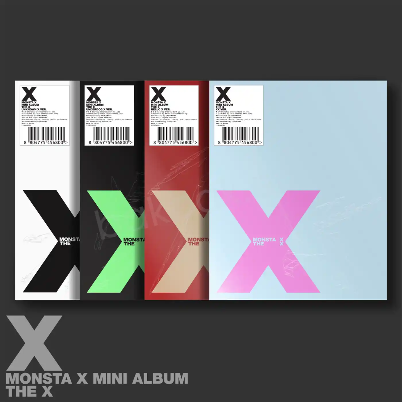 monsta x CD DVD まとめ売り 20枚セット MONSTA X – THE X [13th Mini Album] – Bak Bak K-Pop Store