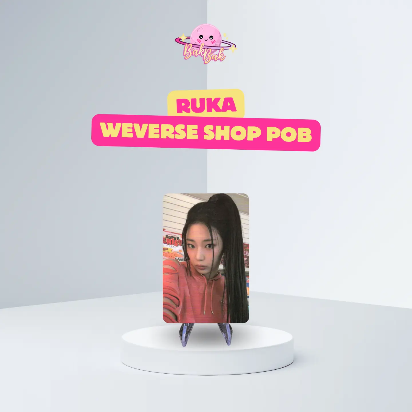 BABYMONSTER – Limited Photocard (DRIP Weverse Shop POB) – Bak Bak