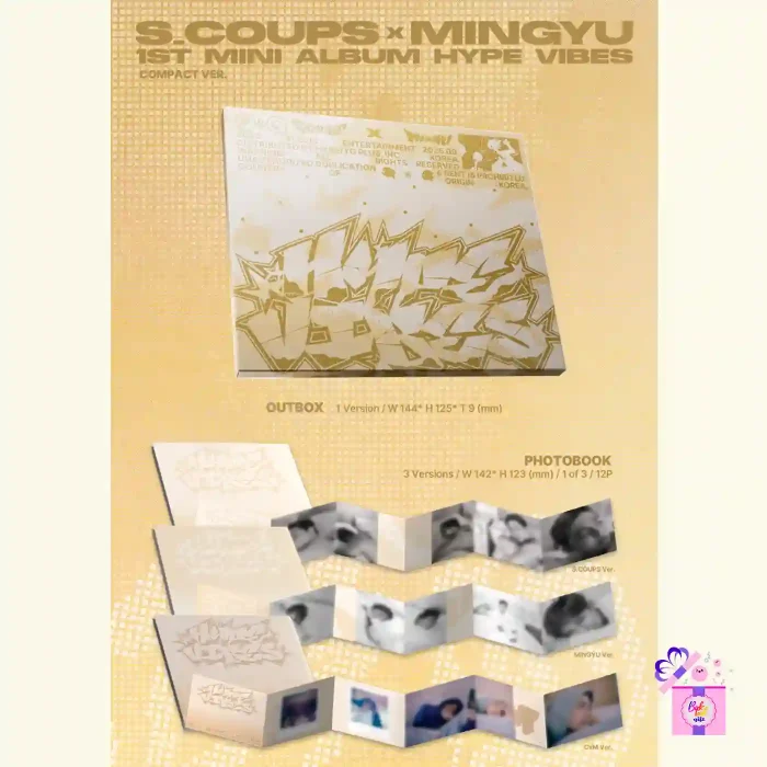 S.COUPS X MINGYU (CxM SEVENTEEN) – HYPE VIBES (Compact Ver.) – Bak