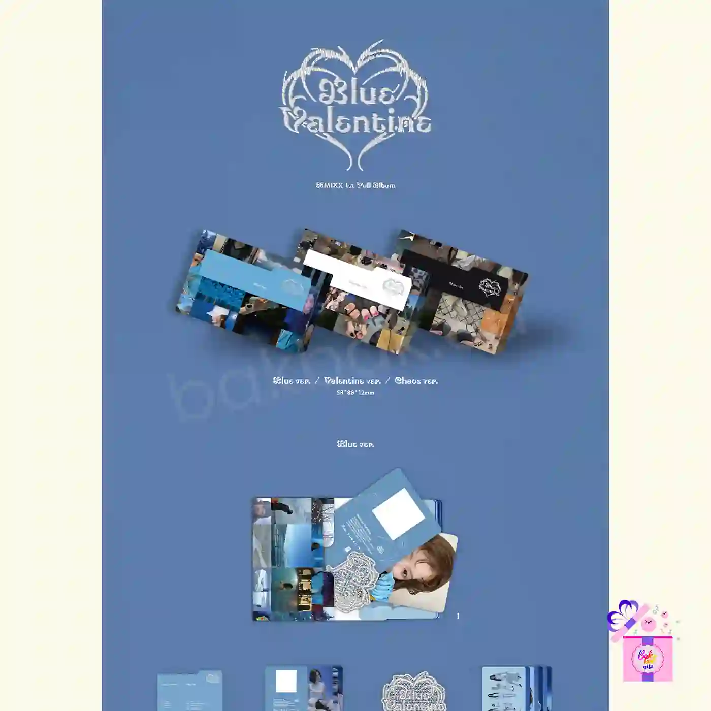 NMIXX – Blue Valentine (Platform Album POCAALBUM Ver.) [1st Full