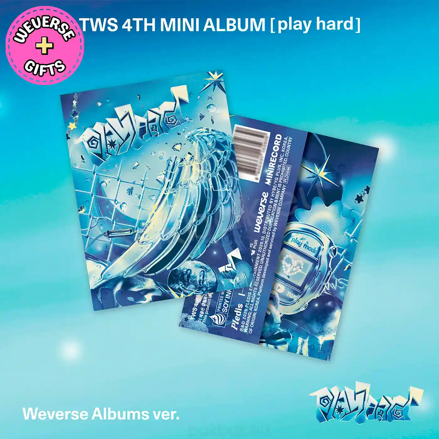 TWS – play hard (Weverse Albums ver.) + Weverse Gifts* [4th Mini