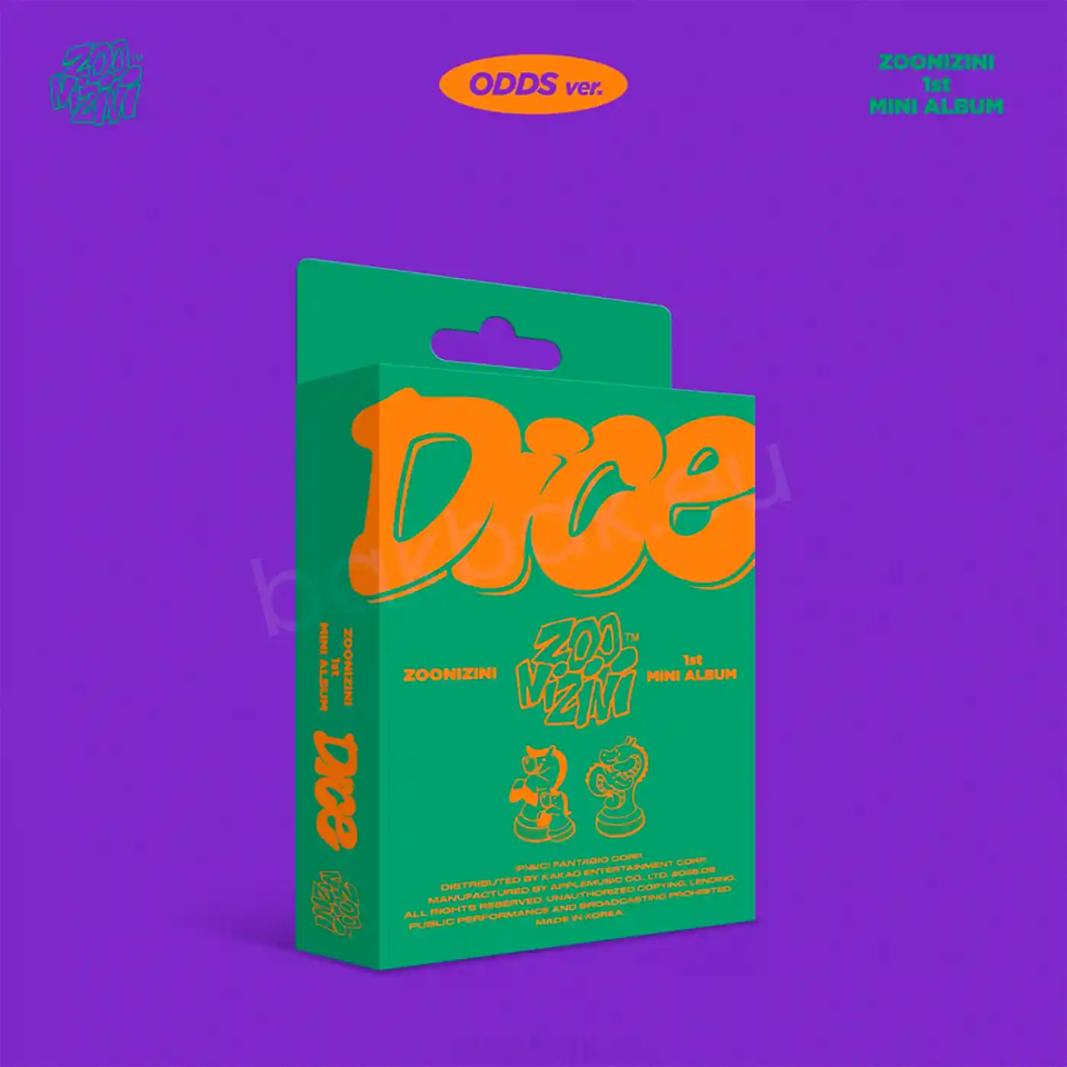 ZOONIZINI (ASTRO) – DICE (ODDS Ver.) [1st Mini Album] – Bak Bak K