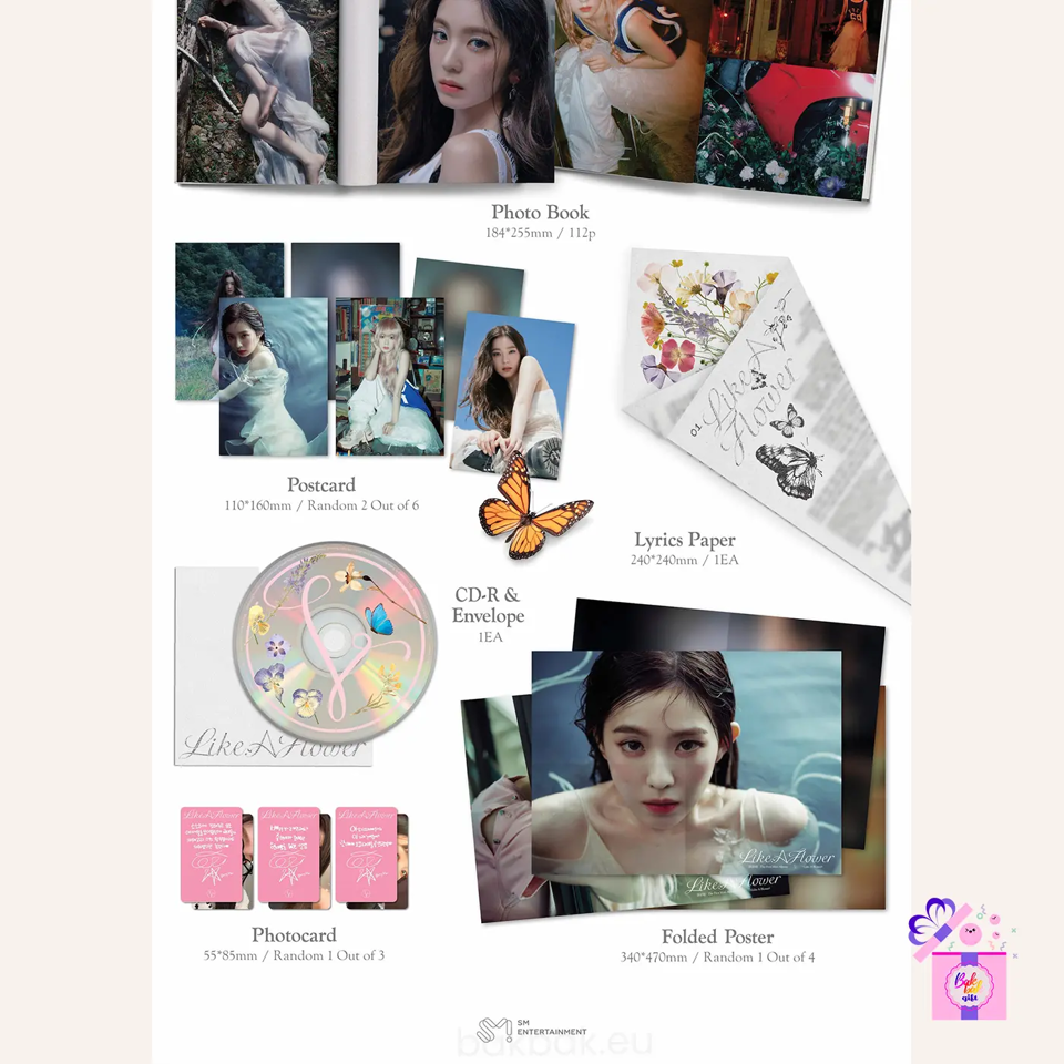 Irene (Red Velvet) – Like A Flower (Photobook Ver.) [1st Mini