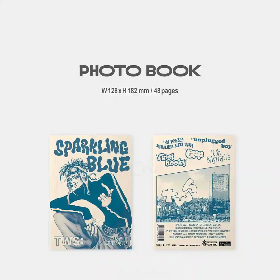 tws sparkling blue debut weverse 特典 ドフン tws sparkling blue weverse album ドフン 封入 - メルカリ