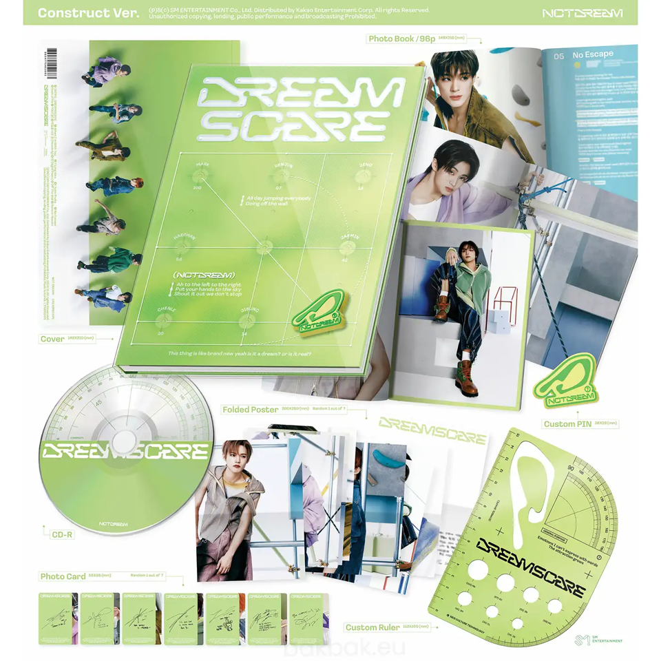 NCT DREAM – DREAMSCAPE [Construct Ver.] (4th Full Album) – Bak Bak