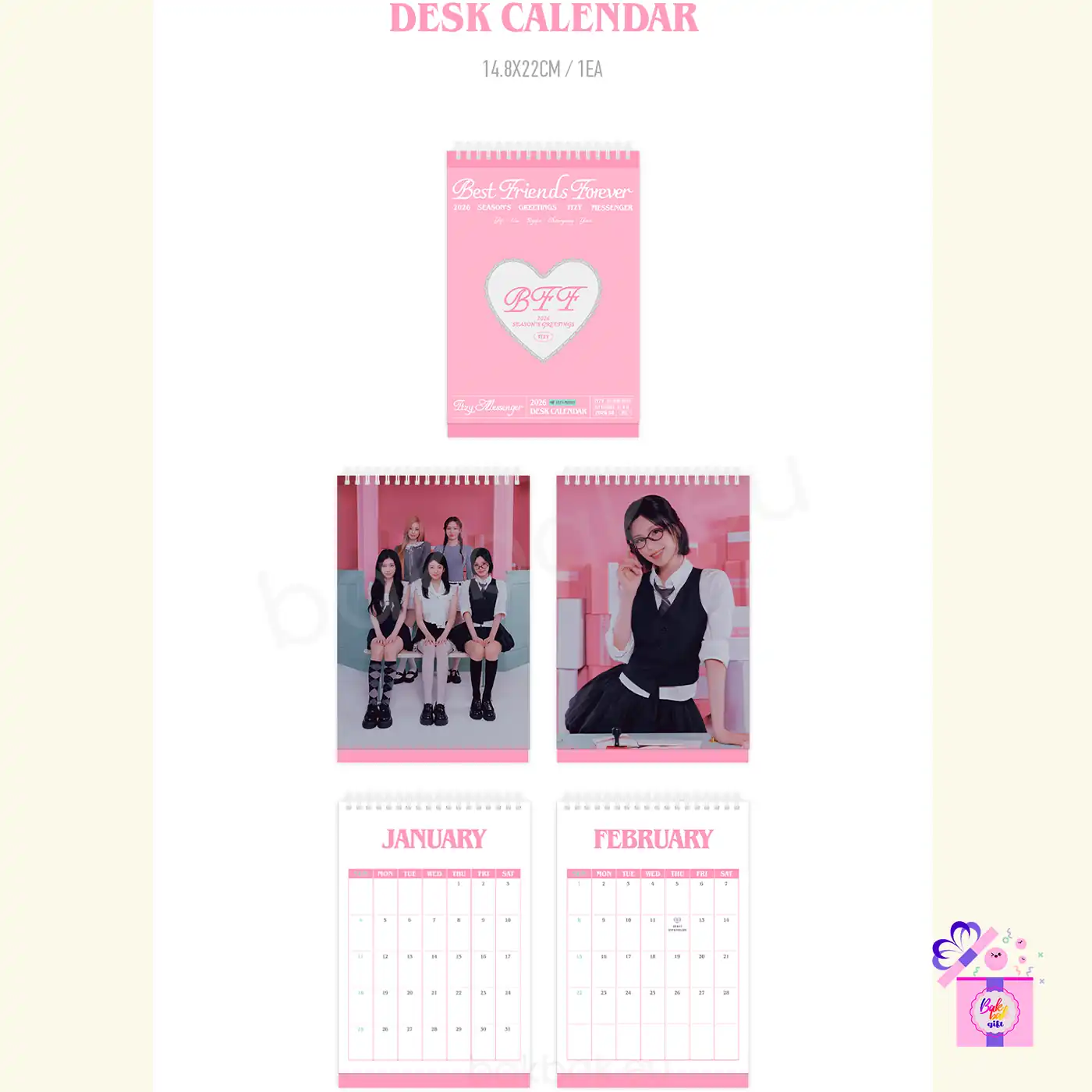 ITZY – 2026 Season's Greetings + Limited Photocard Set* (Best