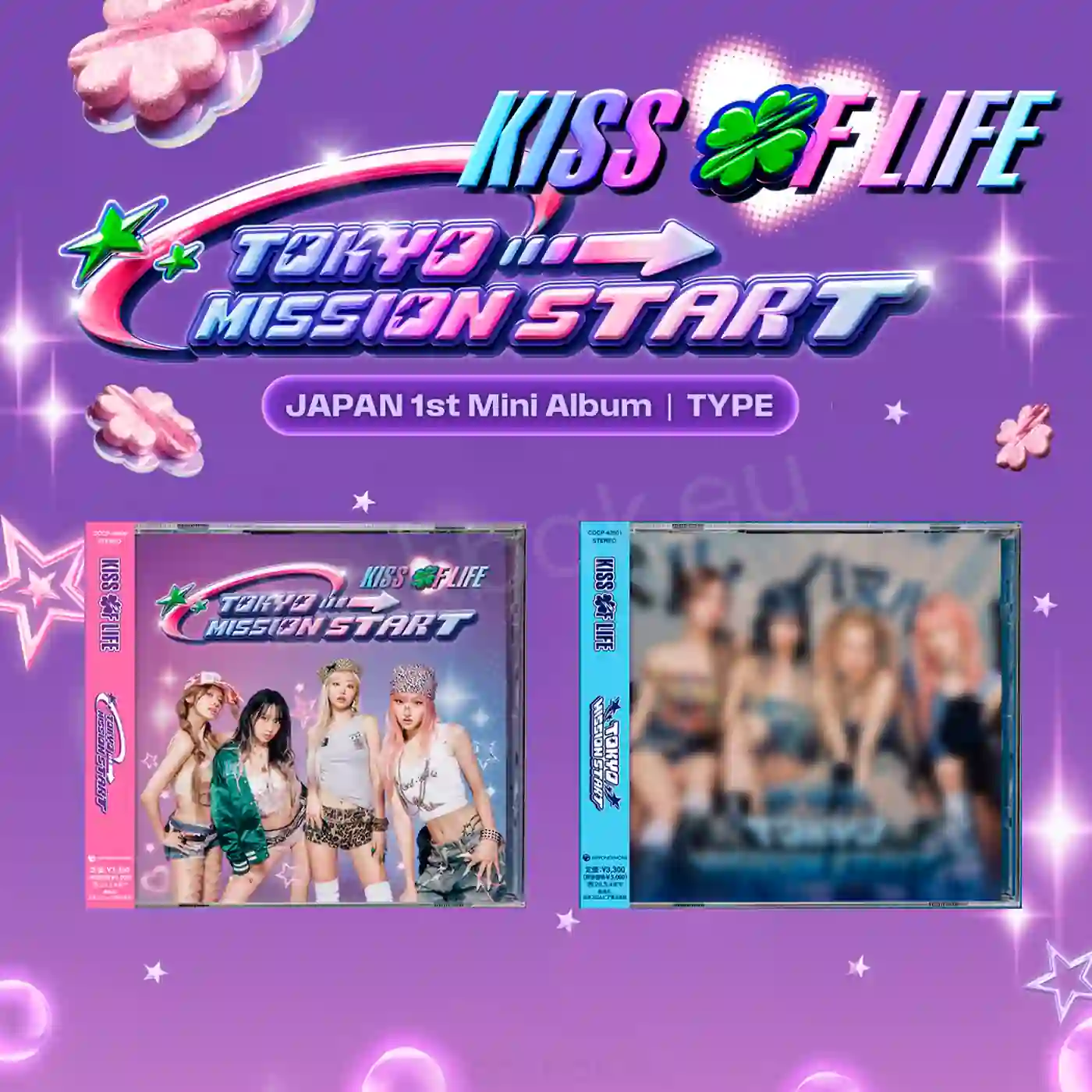 KISS OF LIFE – TOKYO MISSION START (Limited Edition) + POB [Japan