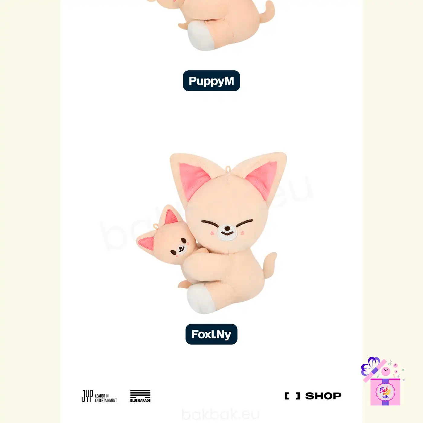 Stray Kids – SKZOO Magnet Plush Set [celebrATE] – Bak Bak K-Pop Store