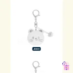 Stray Kids - SKZOO Face Keyring (SILVER Ver.) [celebrATE] - Image 5