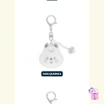 Stray Kids - SKZOO Face Keyring (SILVER Ver.) [celebrATE] - Image 6