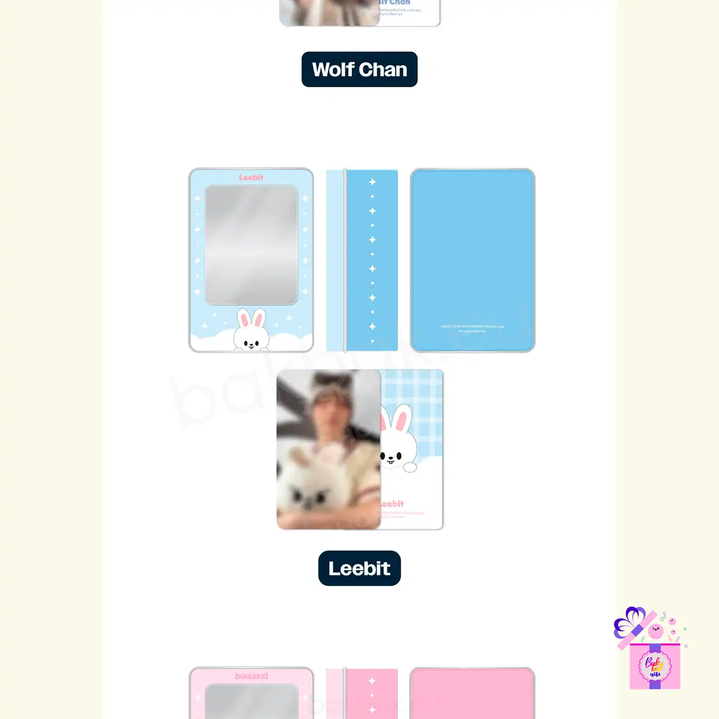 Stray Kids – SKZOO Photocard Tin Case [celebrATE] – Bak Bak K-Pop