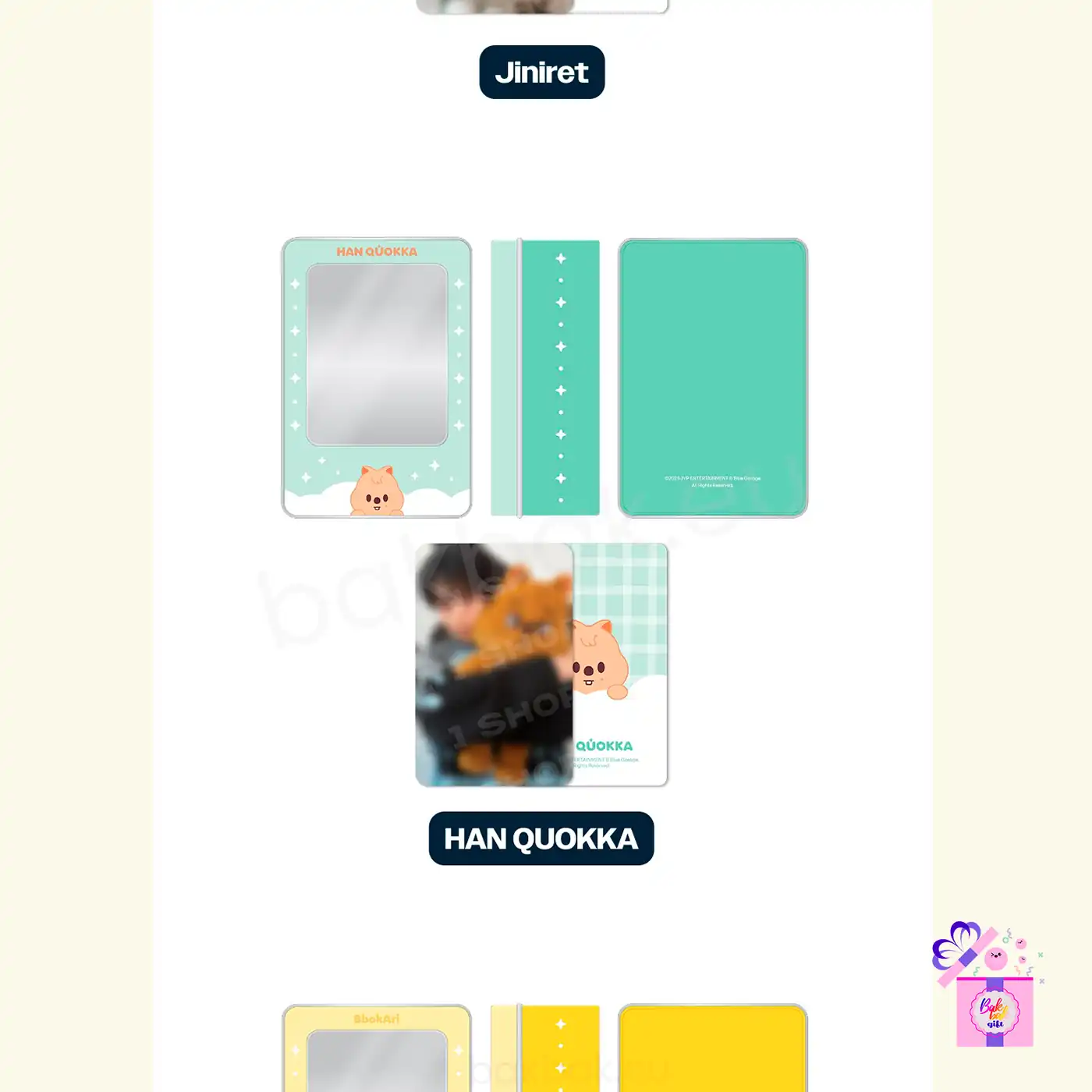 Stray Kids – SKZOO Photocard Tin Case [celebrATE] – Bak Bak K-Pop