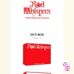 TWICE - 2026 Season’s Greetings + Limited Photocard Set* (Red Whispers) - Image 2