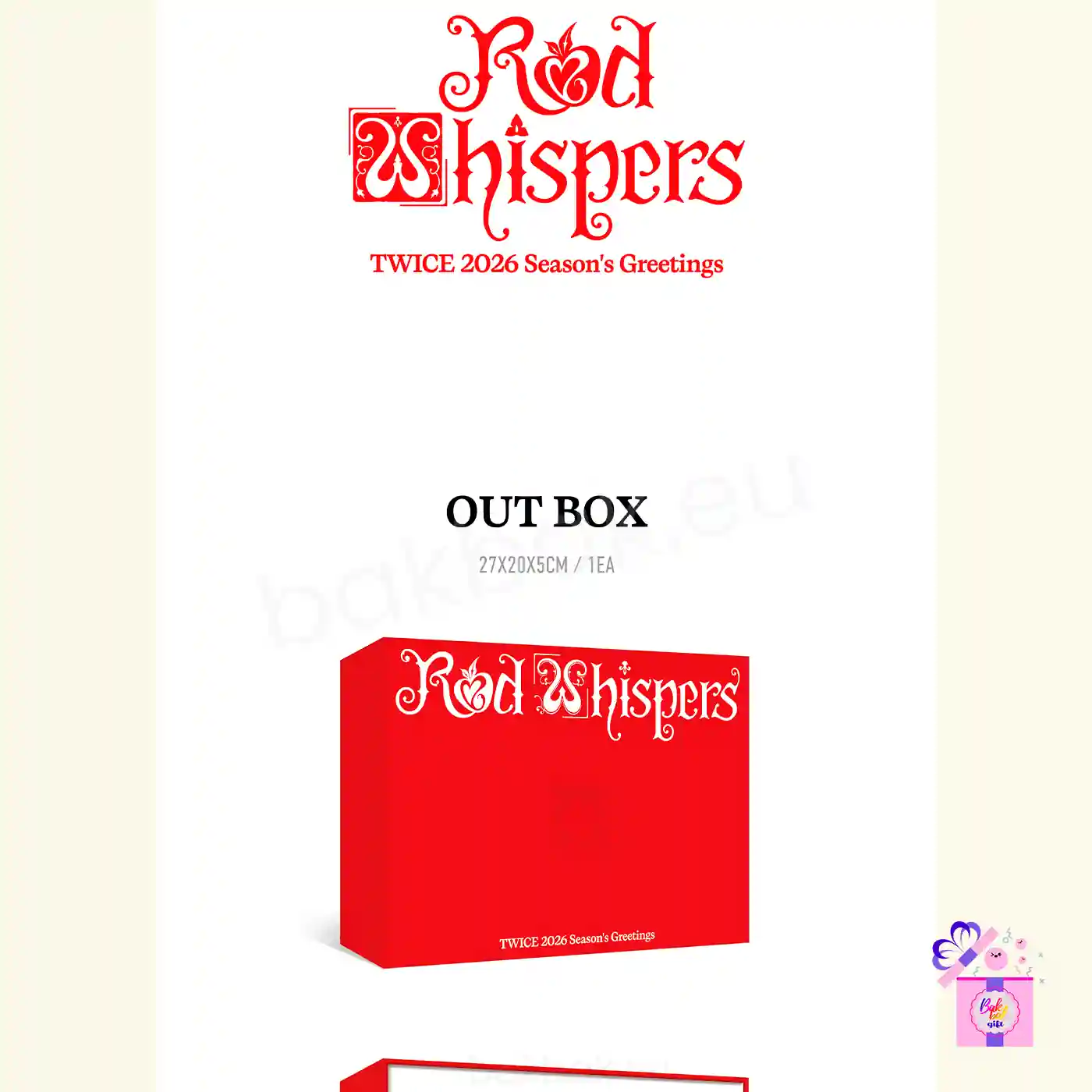 TWICE – 2026 Season's Greetings + Special Photocard Set (Red