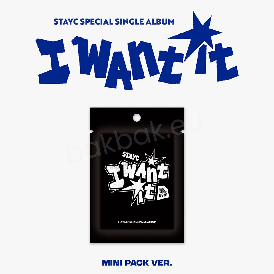 STAYC – I WANT IT (Special Single Album) [Mini Pack Ver.] – Bak