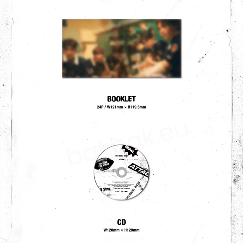 &TEAM – First Howling : NOW (1st Full Album) [Regular Edition] +