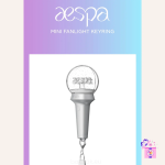 aespa - Lightstick Keyring (Official Mini Fanlight Keyring) - Image 2