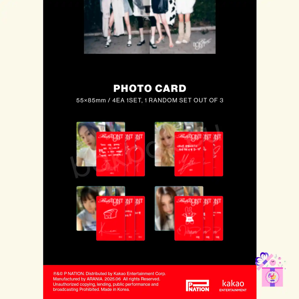 Baby DONT Cry – F Girl (Photobook) [Debut Single] – Bak Bak K-Pop