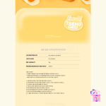 TAEYEON - Roasted Salt PVC Keyring [Official TAENG-GEU-RU-RU Limited MD] - Image 6