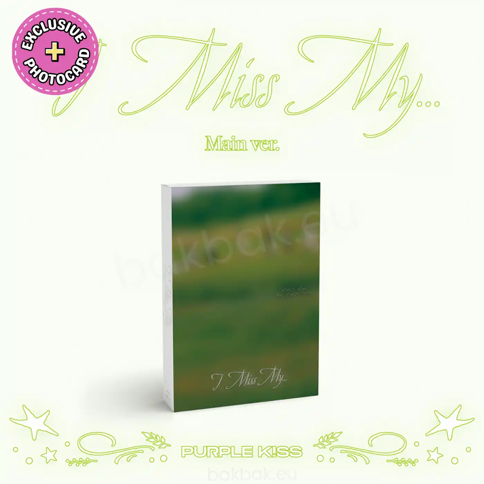 PURPLE KISS – I Miss My… (SIGNED Main ver.) + Exclusive Photocard