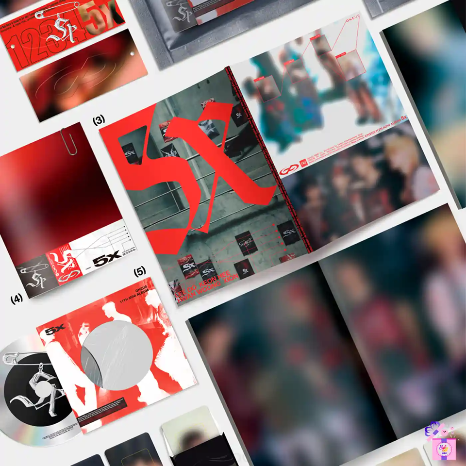 ONEUS – 5x (SIGNED) + Lucky Draw Photocard (MAIN ver.) [11th Mini