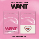 Solar (MAMAMOO) - WANT (2nd Single Album) [POCAALBUM ver.]