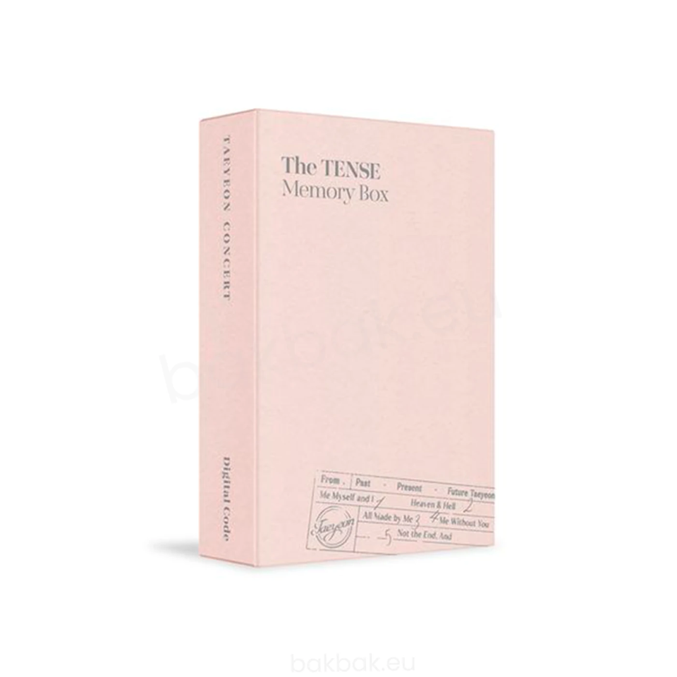 TAEYEON (Girls' Generation) – The TENSE Memory Box (Digital Code