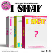 I-DLE - I SWAY [3 Versions SET + Weverse Gifts] (7th Mini Album)