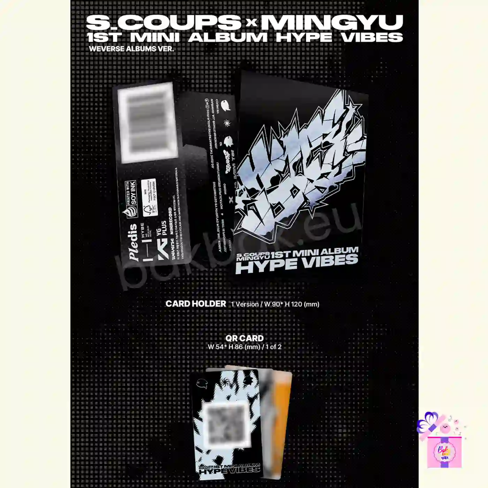 S.COUPS X MINGYU (CxM SEVENTEEN) – HYPE VIBES (Weverse Albums Ver