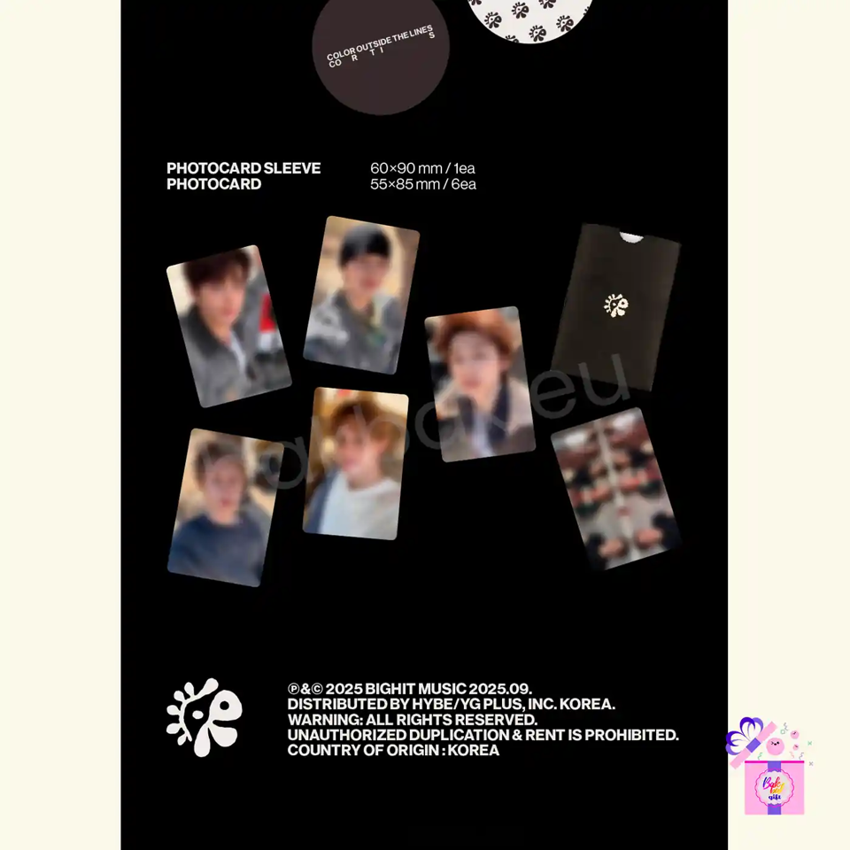 CORTIS – COLOR OUTSIDE THE LINES (Singing Bowl ver.) [1st EP Album