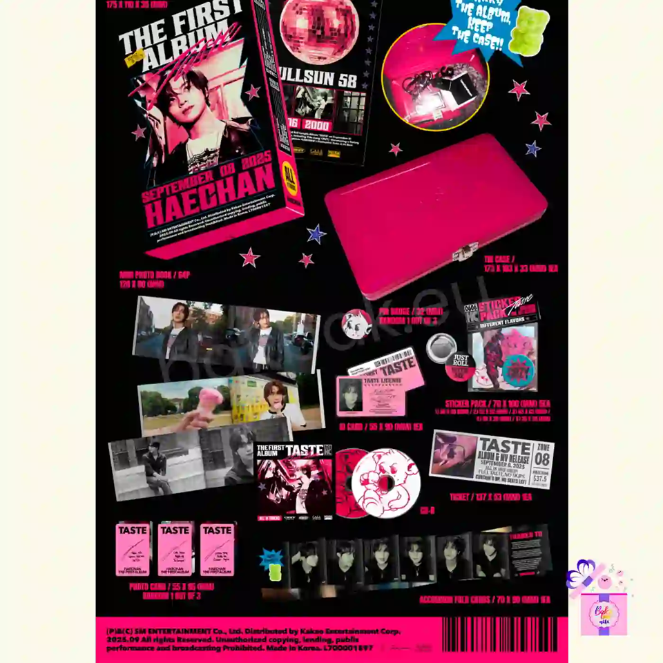 HAECHAN (NCT) – TASTE (Tin Case Ver.) [1st Full Album] – Bak Bak K