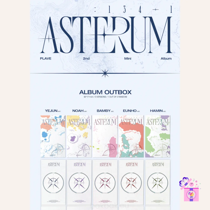 PLAVE – ASTERUM : 134-1 (2nd Mini Album) [Random ver.] – Bak Bak K