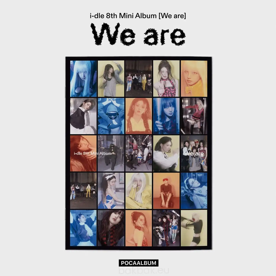 i-dle – We Are (POCAALBUM Photobook Ver.) [8th Mini Album] – Bak