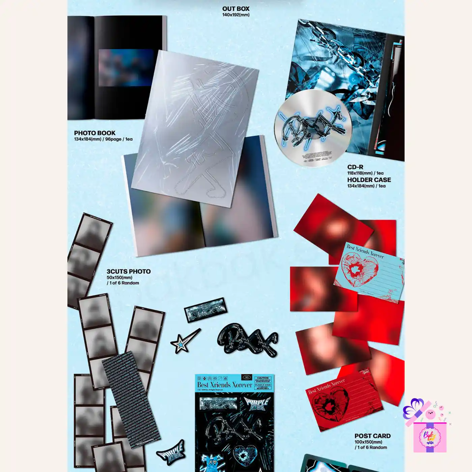 PURPLE KISS – BXX (6th Mini Album) – Bak Bak K-Pop Store