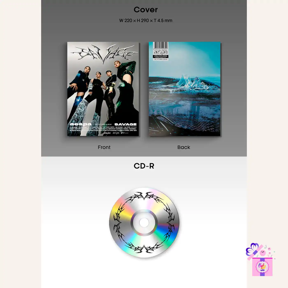 aespa – Savage (1st Mini Album) [Hallucination Quest Ver.] – Bak